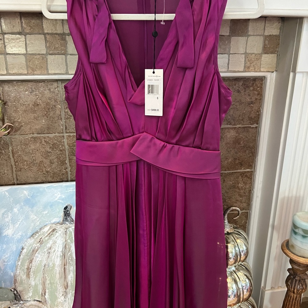 LEON MAX Limited Edition Silk Dress